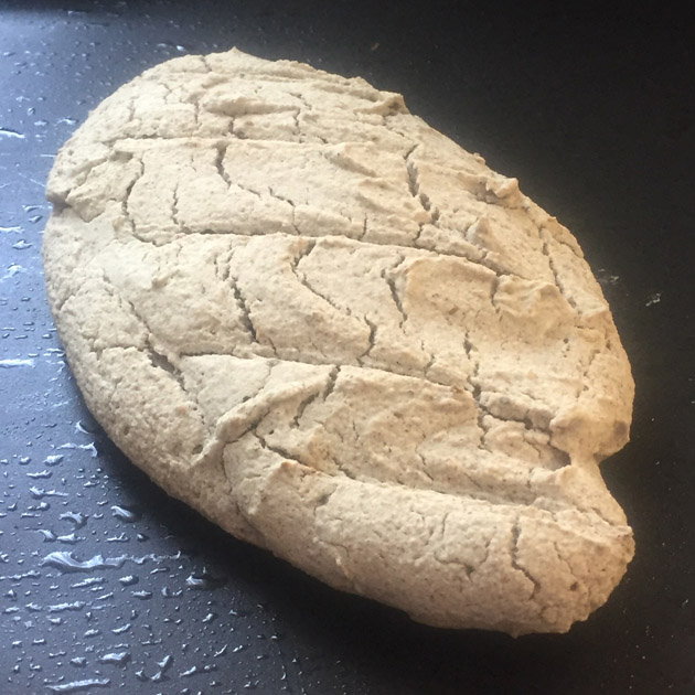 pan de sarraceno recién hecho
