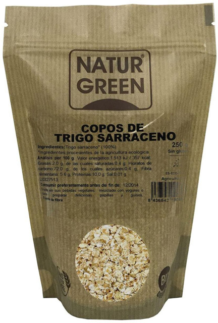 copos de trigo sarraceno naturgreen